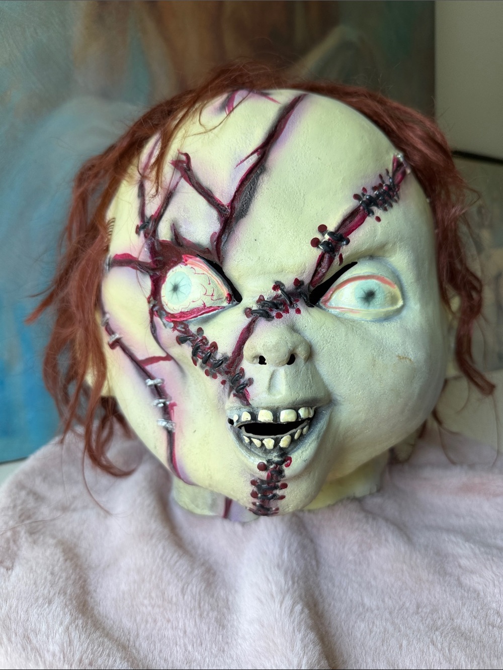 Vintage Chucky - Bride of Chucky - Child’s Play - Latex Halloween Mask - Adult
